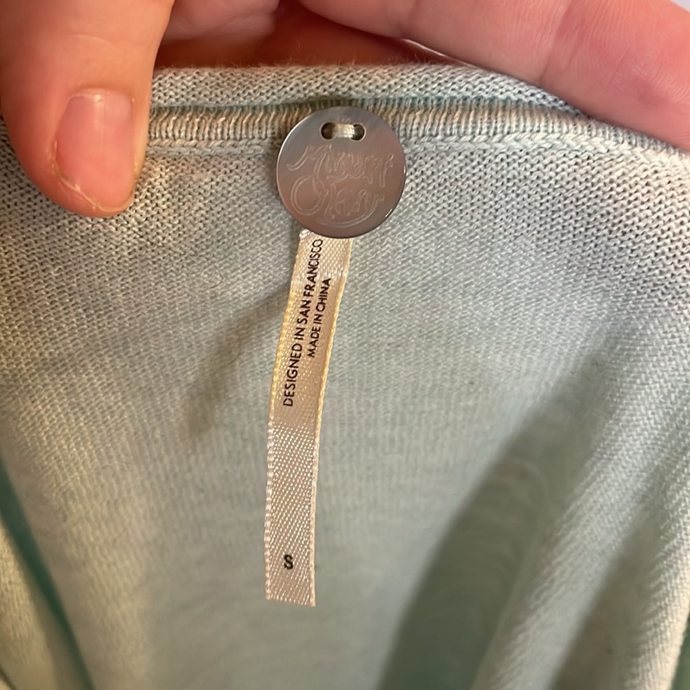 [Margaret O’Leary] Light Turquoise Sweater - Size Small - Picture 4 of 4